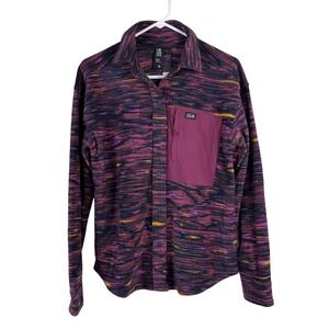 Mountain Hardwear Microchill Shirt Jacket Womens Size‎ XS Fleece Button Up NEW